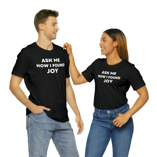 Joy, Unisex Jersey Short Sleeve Tee (ENG CDN)