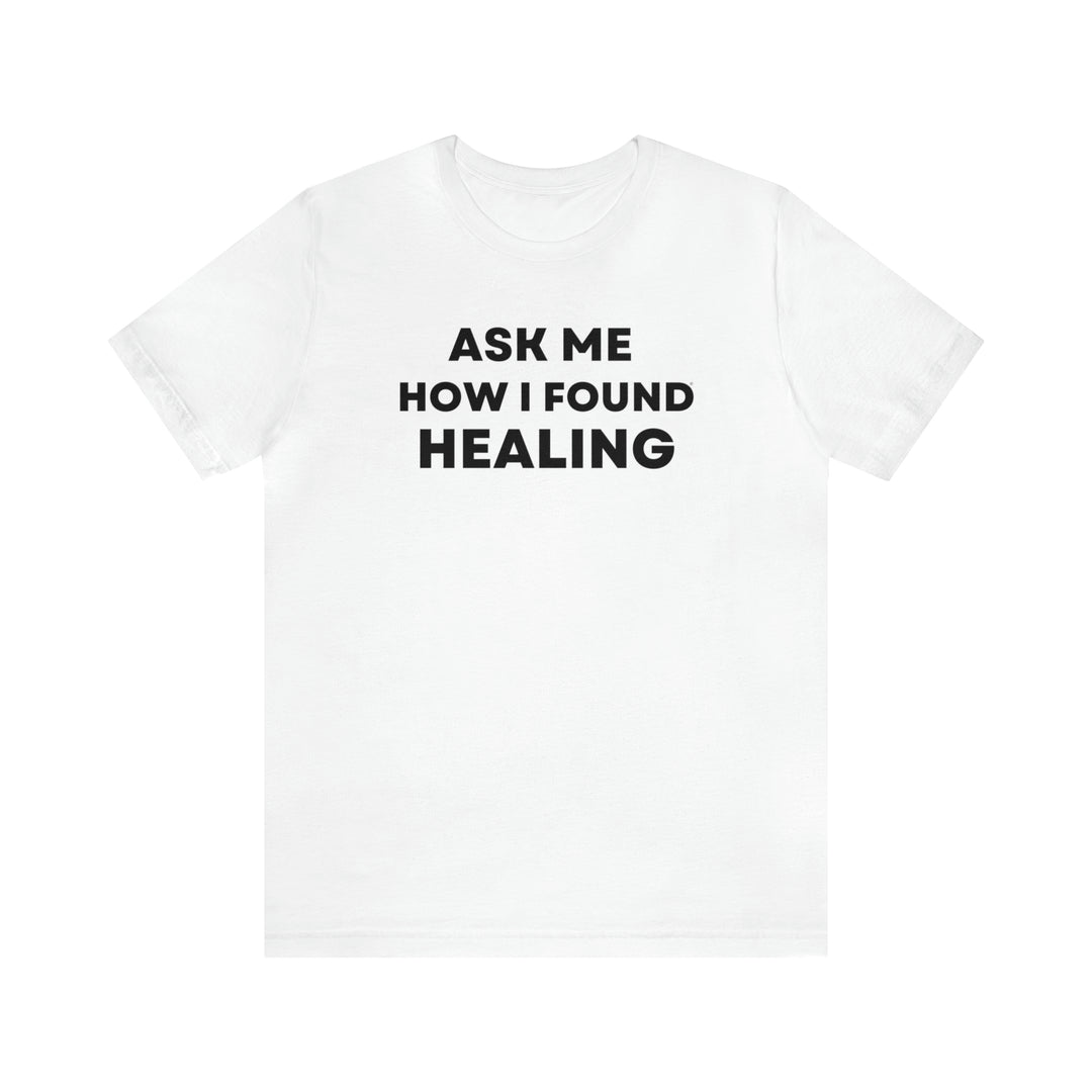 Healing, Unisex Jersey Short Sleeve Tee (ENG CDN)