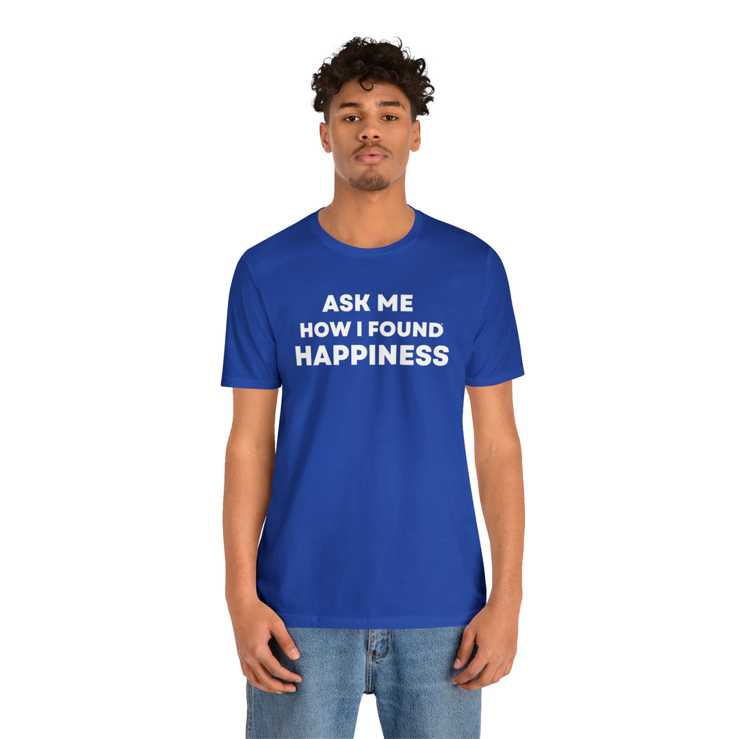 Happiness, Unisex Jersey Short Sleeve Tee (ENG CDN)