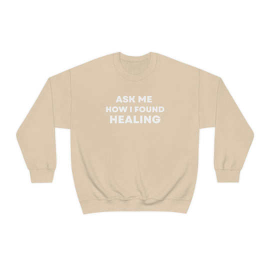 Healing, Unisex Heavy Blend™ Crewneck Sweatshirt (ENG CDN)