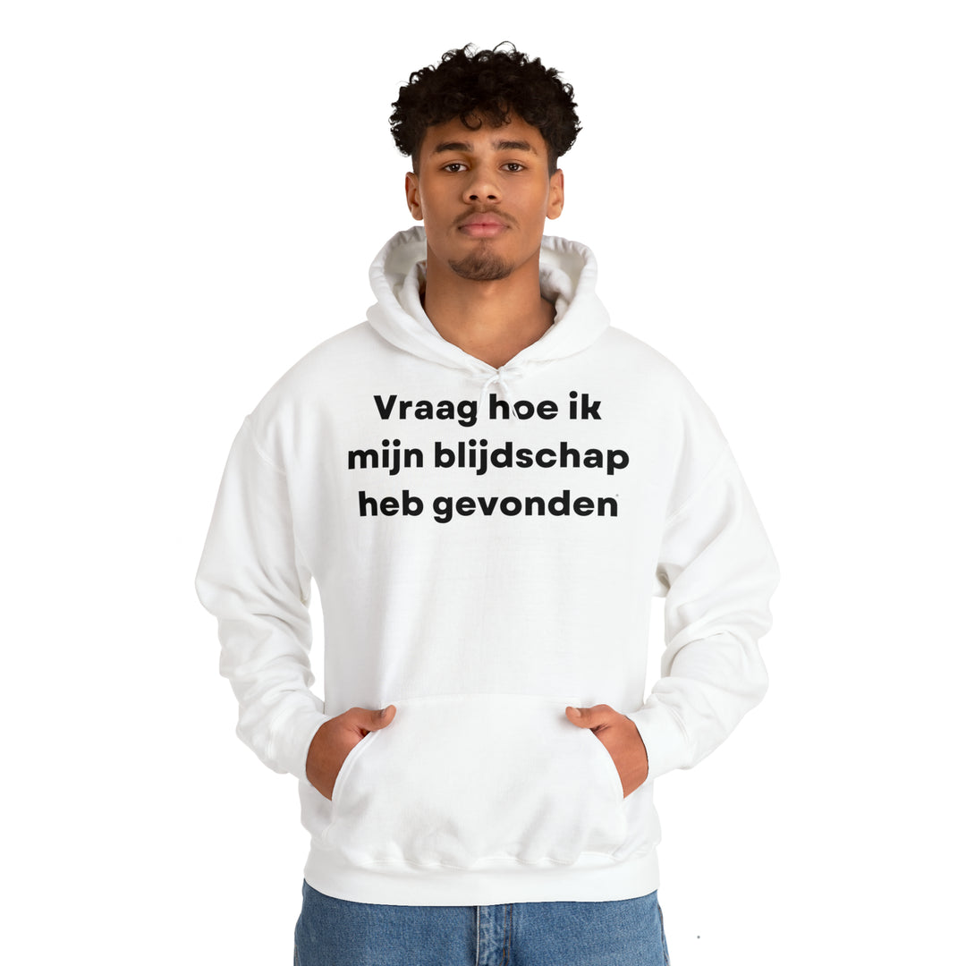 Blijdschap/Happiness, Unisex Heavy Blend™ Hooded Sweatshirt (NL EU)