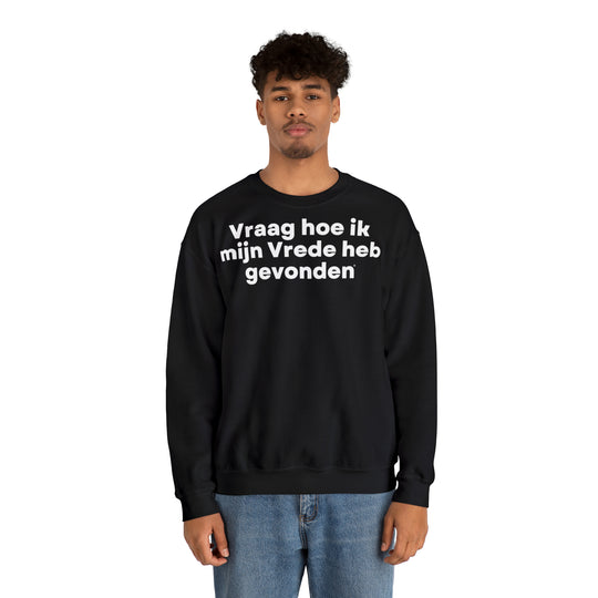 Vreede/Peace, Unisex Heavy Blend™ Crewneck Sweatshirt (NL EU)