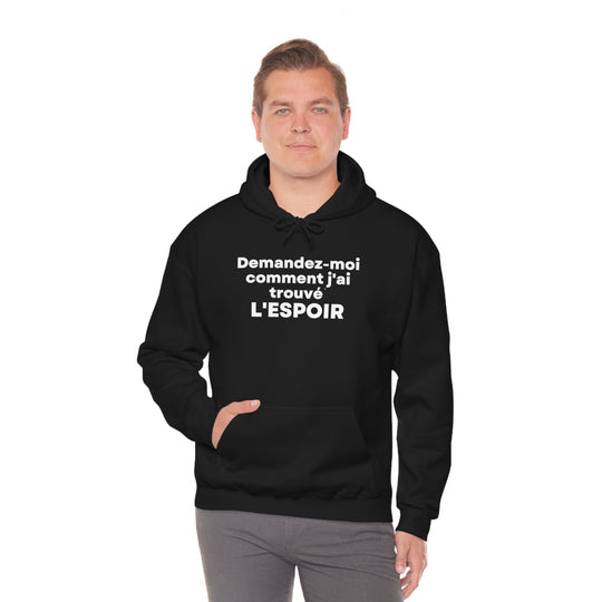 L'espoir/Hope, Unisex Heavy Blend™ Hooded Sweatshirt (FR CDN)