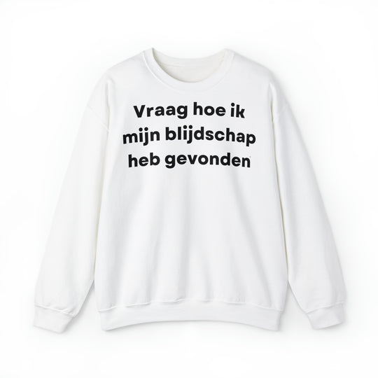 Blijdschap/Happiness, Unisex Heavy Blend™ Crewneck Sweatshirt (NL EU)