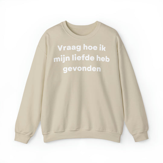 Liefde/Love, Unisex Heavy Blend™ Crewneck Sweatshirt (NL EU)