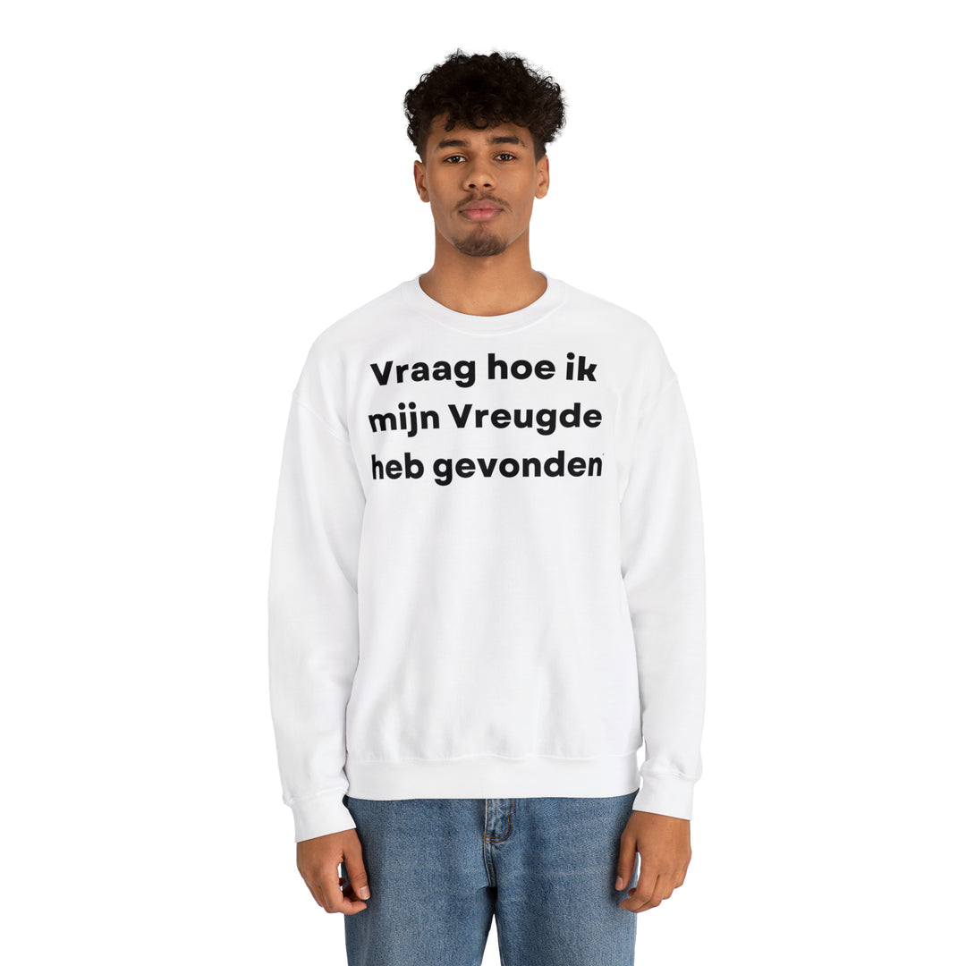 Vrugde/Joy, Unisex Heavy Blend™ Crewneck Sweatshirt (NL EU)