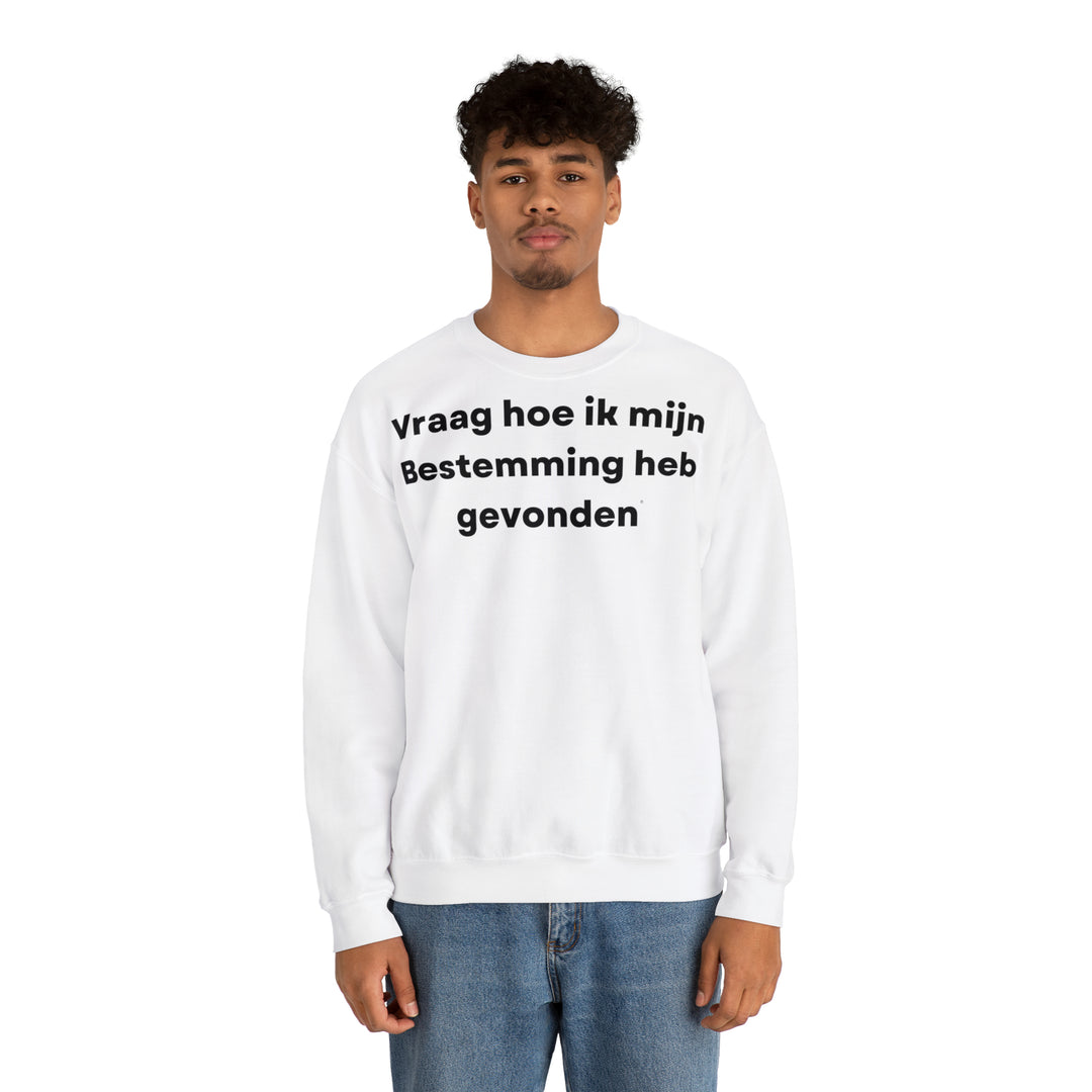 Bestemming/Purpose, Unisex Heavy Blend™ Crewneck Sweatshirt (NL EU)