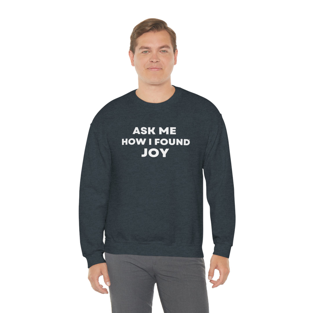 Joy, Unisex Heavy Blend™ Crewneck Sweatshirt (ENG CDN)