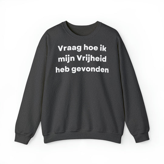 Vrijheid/Freedom, Unisex Heavy Blend™ Crewneck Sweatshirt (NL EU)