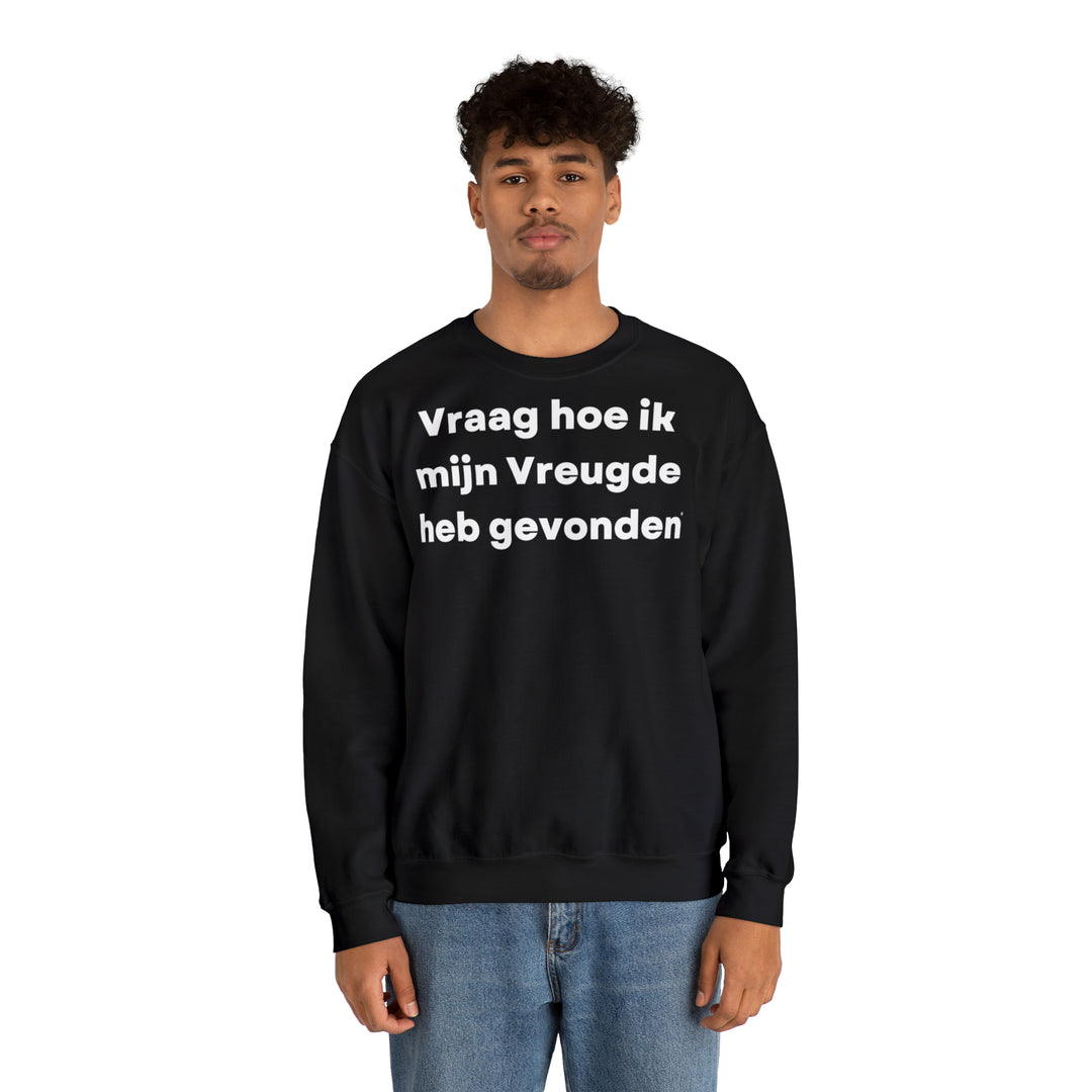 Vrugde/Joy, Unisex Heavy Blend™ Crewneck Sweatshirt (NL EU)