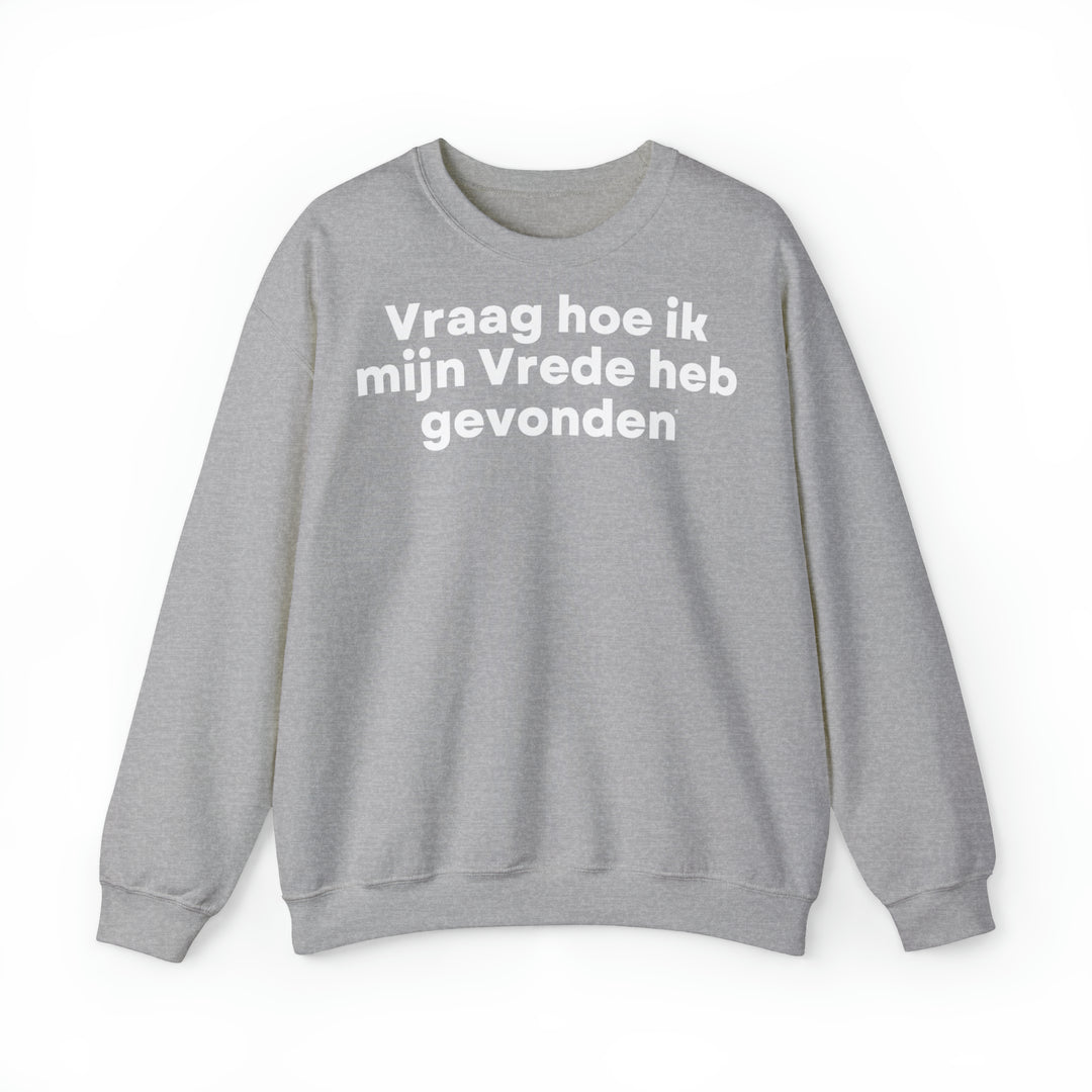 Vreede/Peace, Unisex Heavy Blend™ Crewneck Sweatshirt (NL EU)