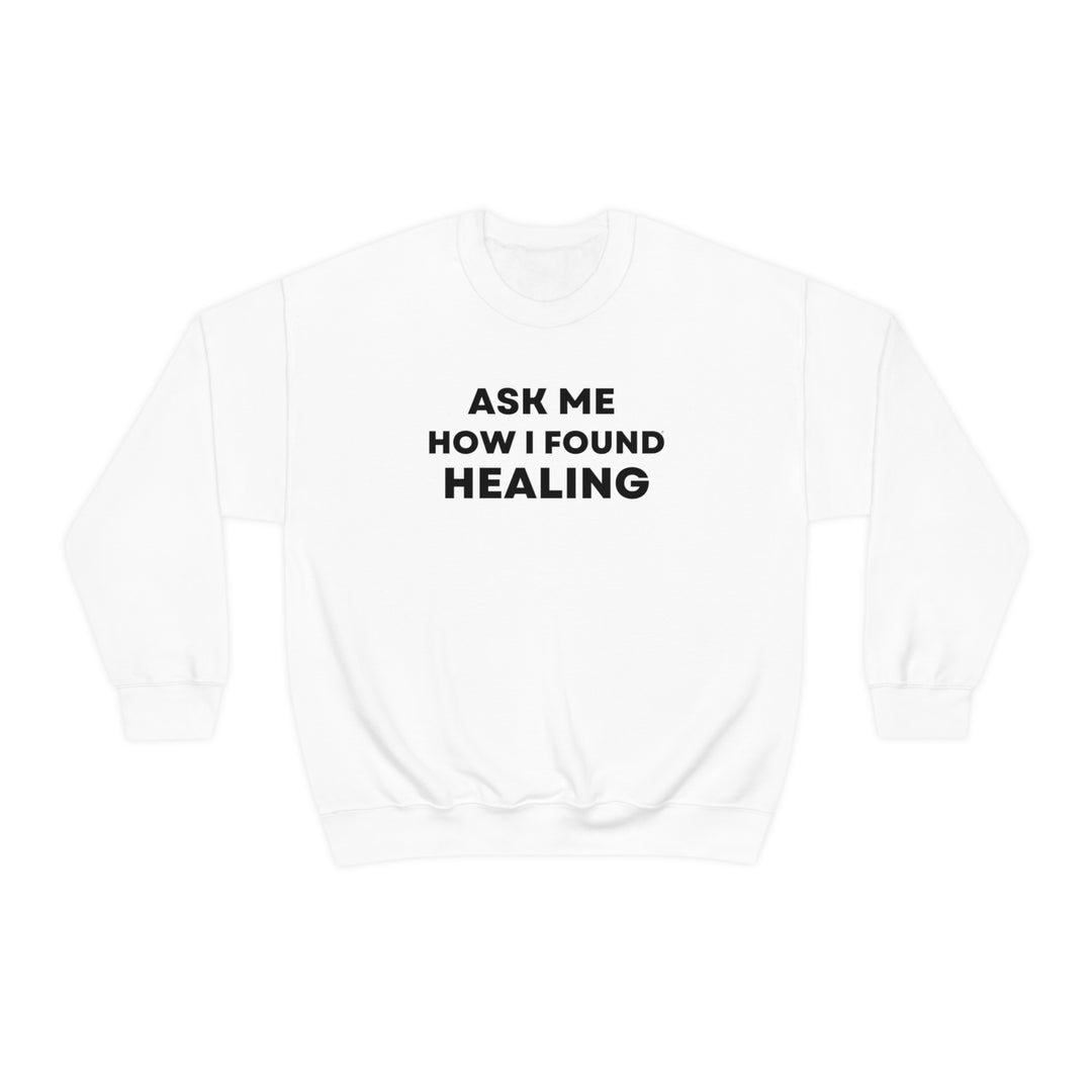 Healing, Unisex Heavy Blend™ Crewneck Sweatshirt (ENG CDN)