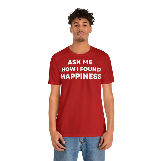 Happiness, Unisex Jersey Short Sleeve Tee (ENG UK)