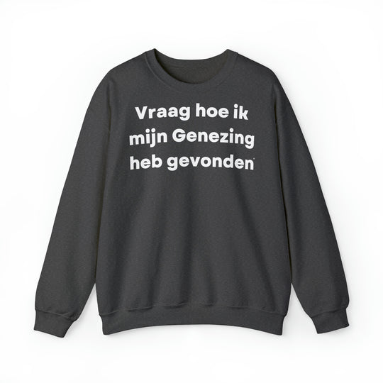 Genezing/Healing, Unisex Heavy Blend™ Crewneck Sweatshirt (NL EU)