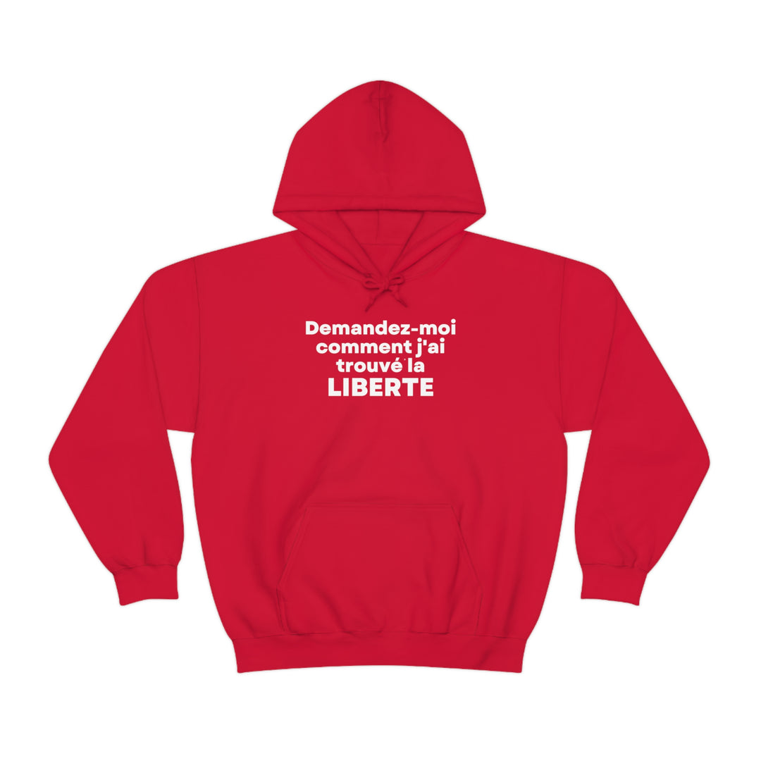 Liberte/Freedom, Unisex Heavy Blend™ Hooded Sweatshirt (FR CDN)