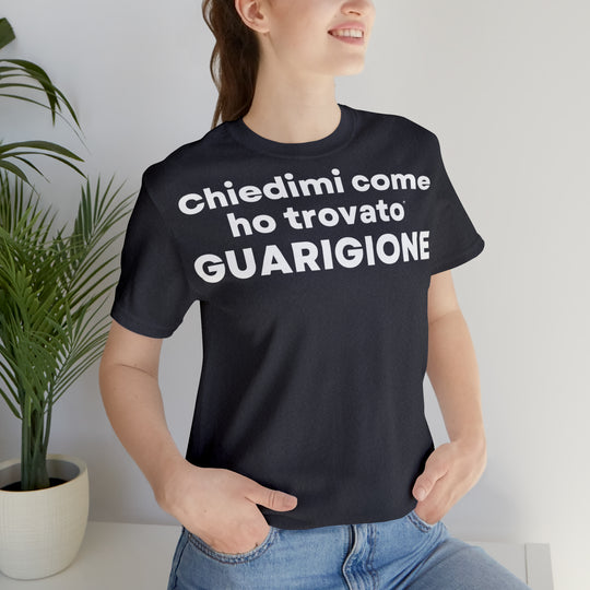 Guarigione/Healing, Unisex Jersey Short Sleeve Tee (IT EU)