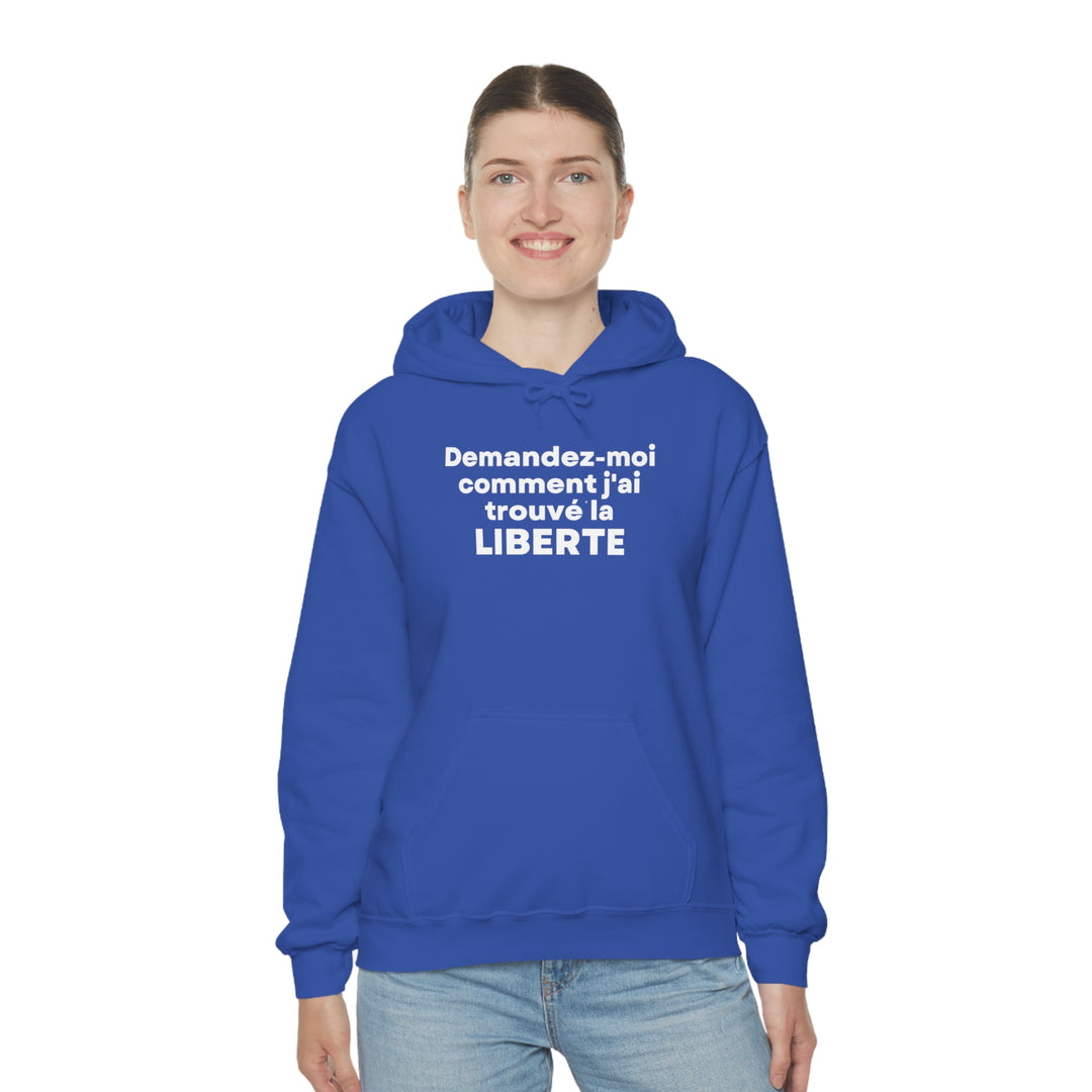 Liberte/Freedom, Unisex Heavy Blend™ Hooded Sweatshirt (FR CDN)