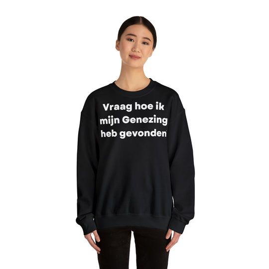 Genezing/Healing, Unisex Heavy Blend™ Crewneck Sweatshirt (NL EU)