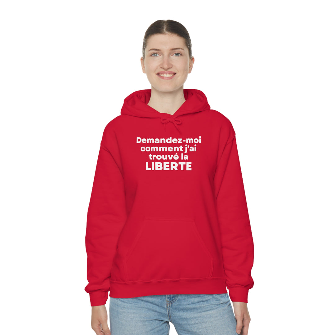 Liberte/Freedom, Unisex Heavy Blend™ Hooded Sweatshirt (FR CDN)