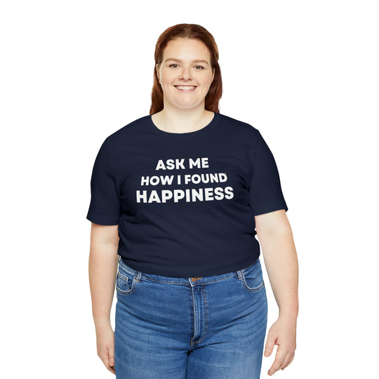 Happiness, Unisex Jersey Short Sleeve Tee (ENG CDN)