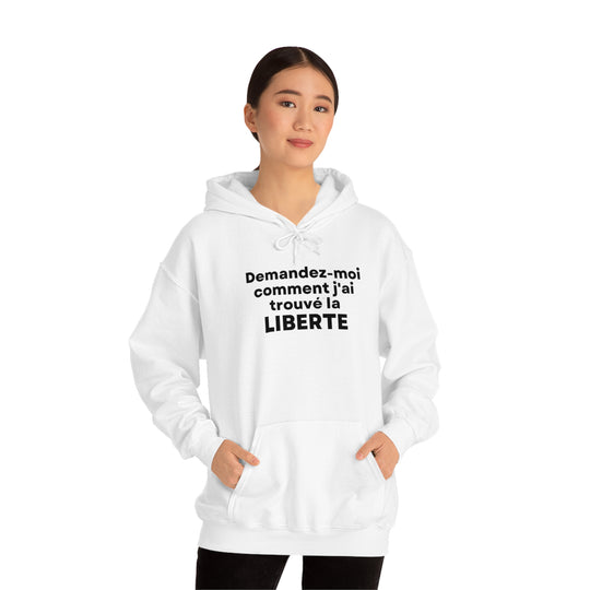 Liberte/Freedom, Unisex Heavy Blend™ Hooded Sweatshirt (FR CDN)