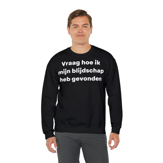 Blijdschap/Happiness, Unisex Heavy Blend™ Crewneck Sweatshirt (NL EU)