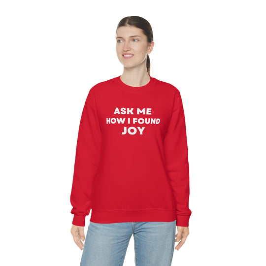 Joy, Unisex Heavy Blend™ Crewneck Sweatshirt (ENG CDN)