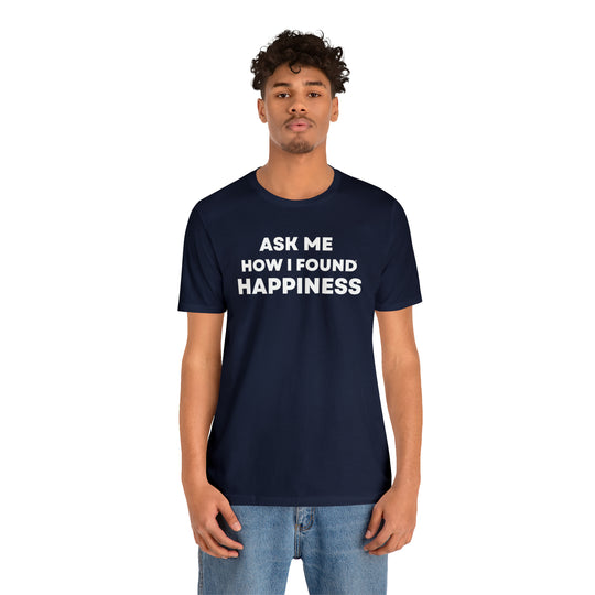 Happiness, Unisex Jersey Short Sleeve Tee (ENG CDN)