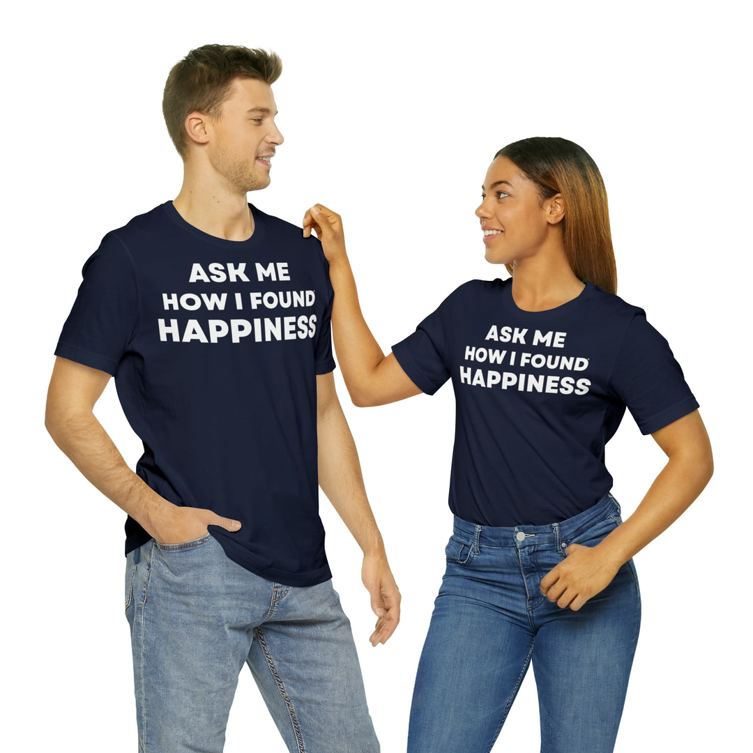 Happiness, Unisex Jersey Short Sleeve Tee (ENG UK)