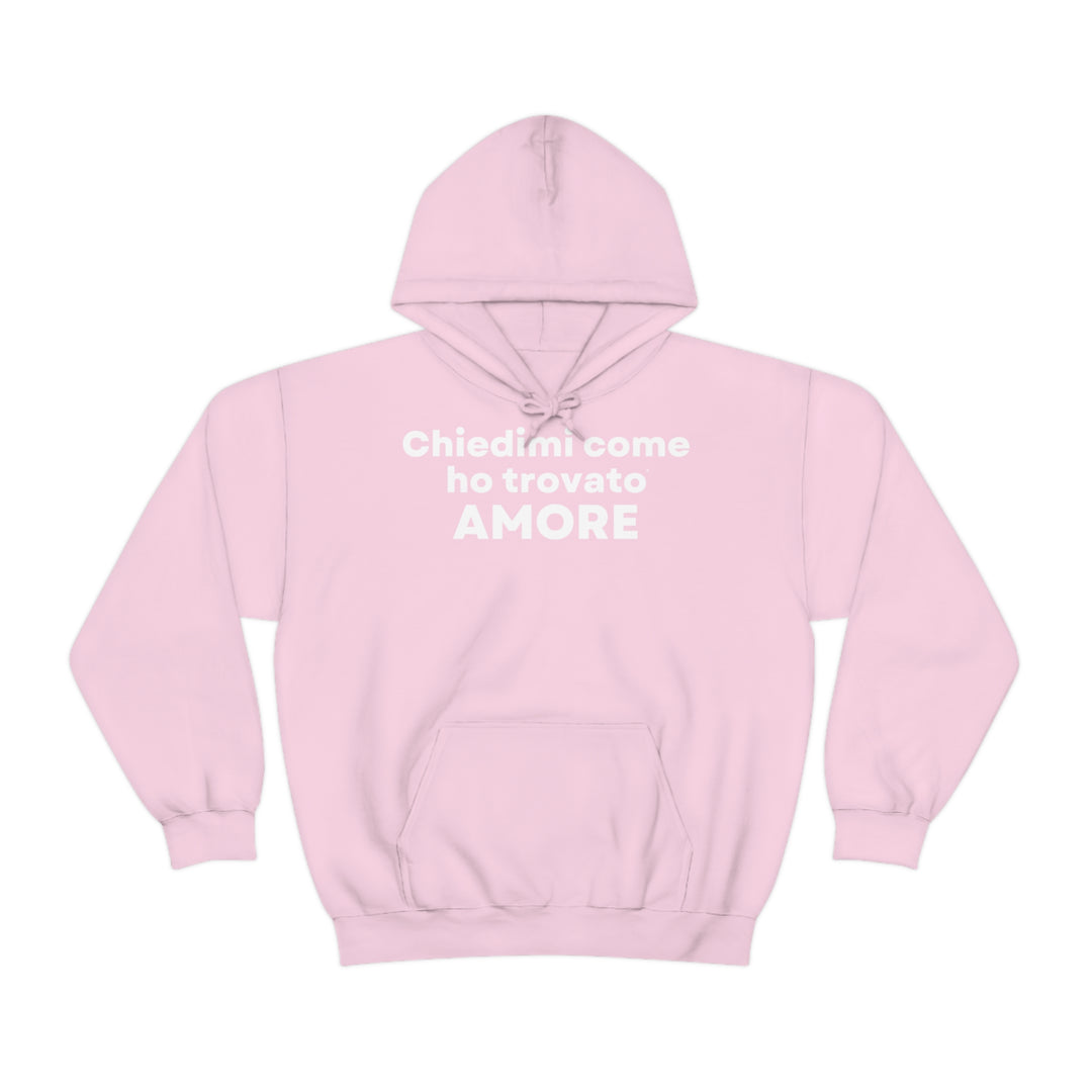 Amore/Love, Unisex Heavy Blend™ Hooded Sweatshirt ( IT EU)