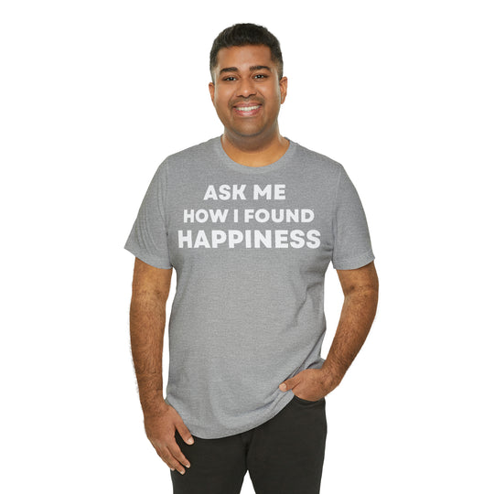 Happiness, Unisex Jersey Short Sleeve Tee (ENG UK)