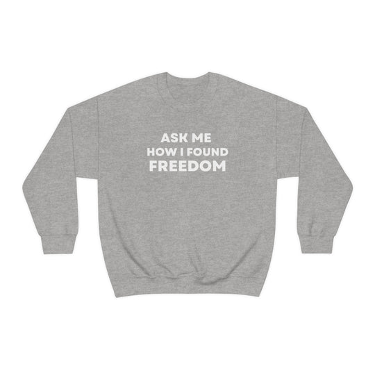 Freedom, Unisex Heavy Blend™ Crewneck Sweatshirt (ENG CDN)