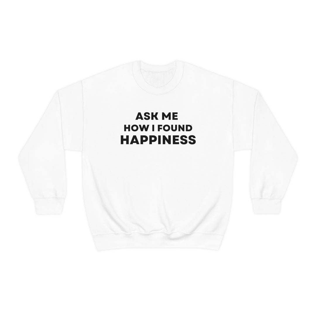 Happiness, Unisex Heavy Blend™ Crewneck Sweatshirt (ENG CDN)