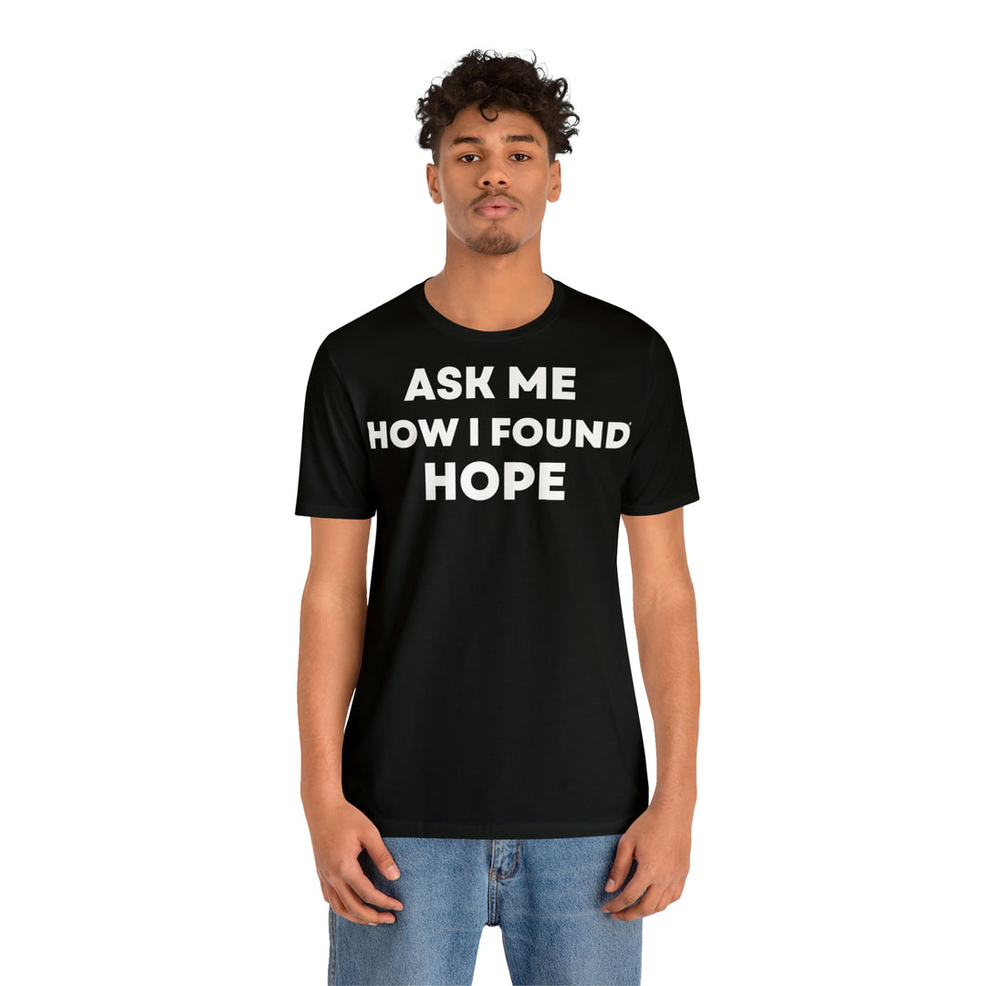 Hope, Unisex Jersey Short Sleeve Tee (ENG EU)