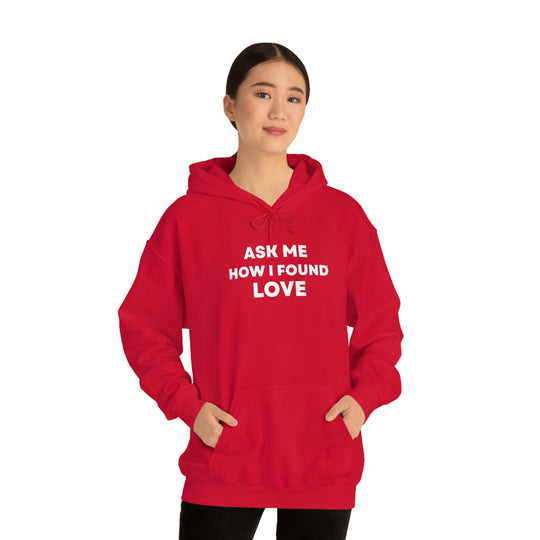 Love, Unisex Heavy Blend™ Hooded Sweatshirt (ENG CDN)