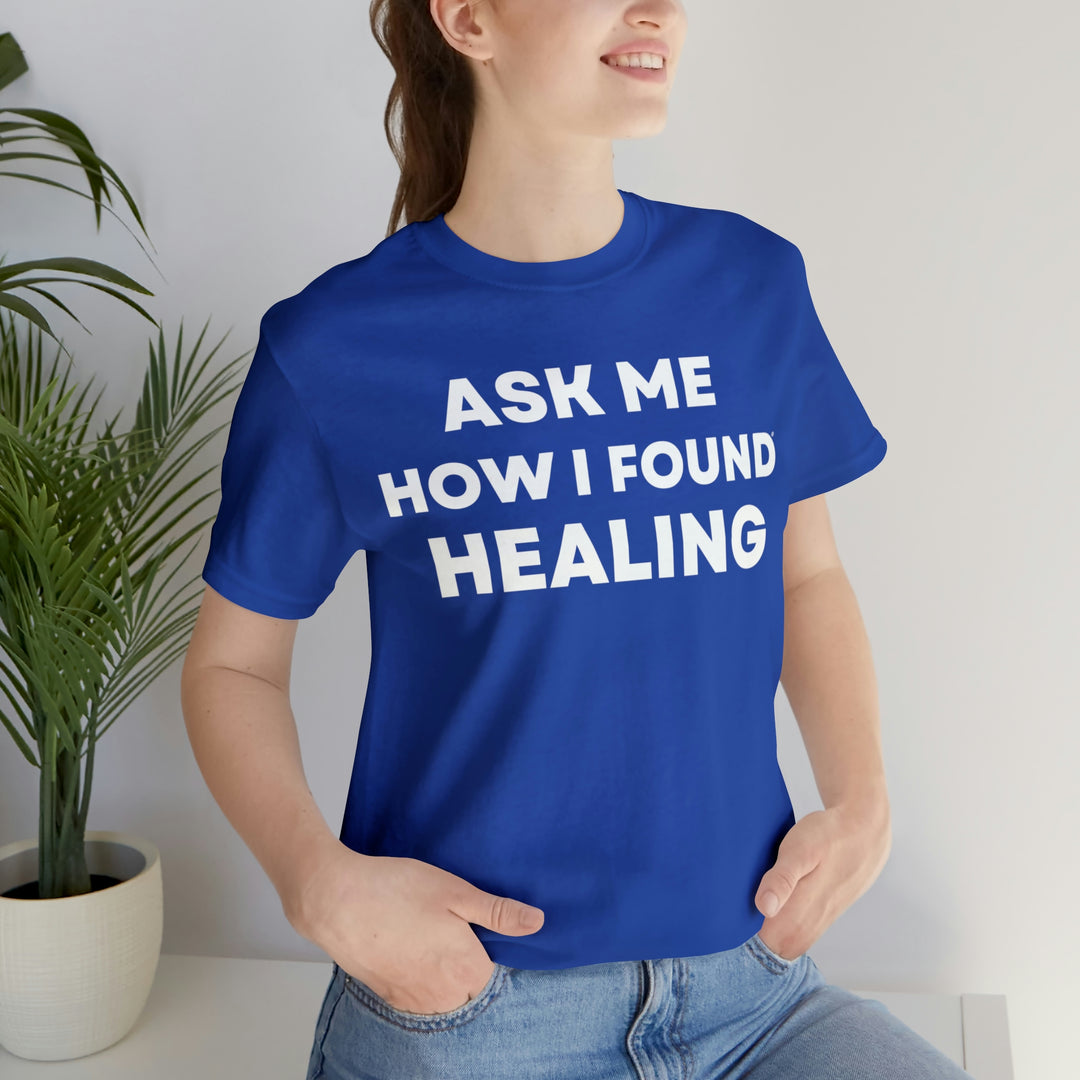 Healing, Unisex Jersey Short Sleeve Tee (ENG US)