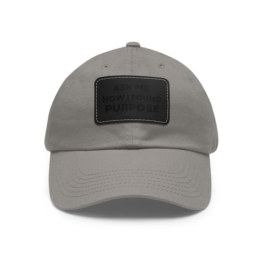 Purpose, Hat with Leather Patch (Rectangle) (ENG US)