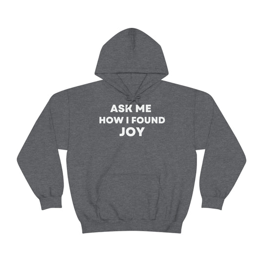 Joy, Unisex Heavy Blend™ Hooded Sweatshirt (ENG EU)