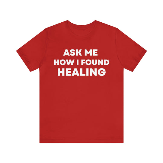 Healing, Unisex Jersey Short Sleeve Tee (ENG US)