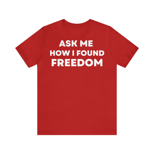 Freedom, Unisex Jersey Short Sleeve Tee (DE)