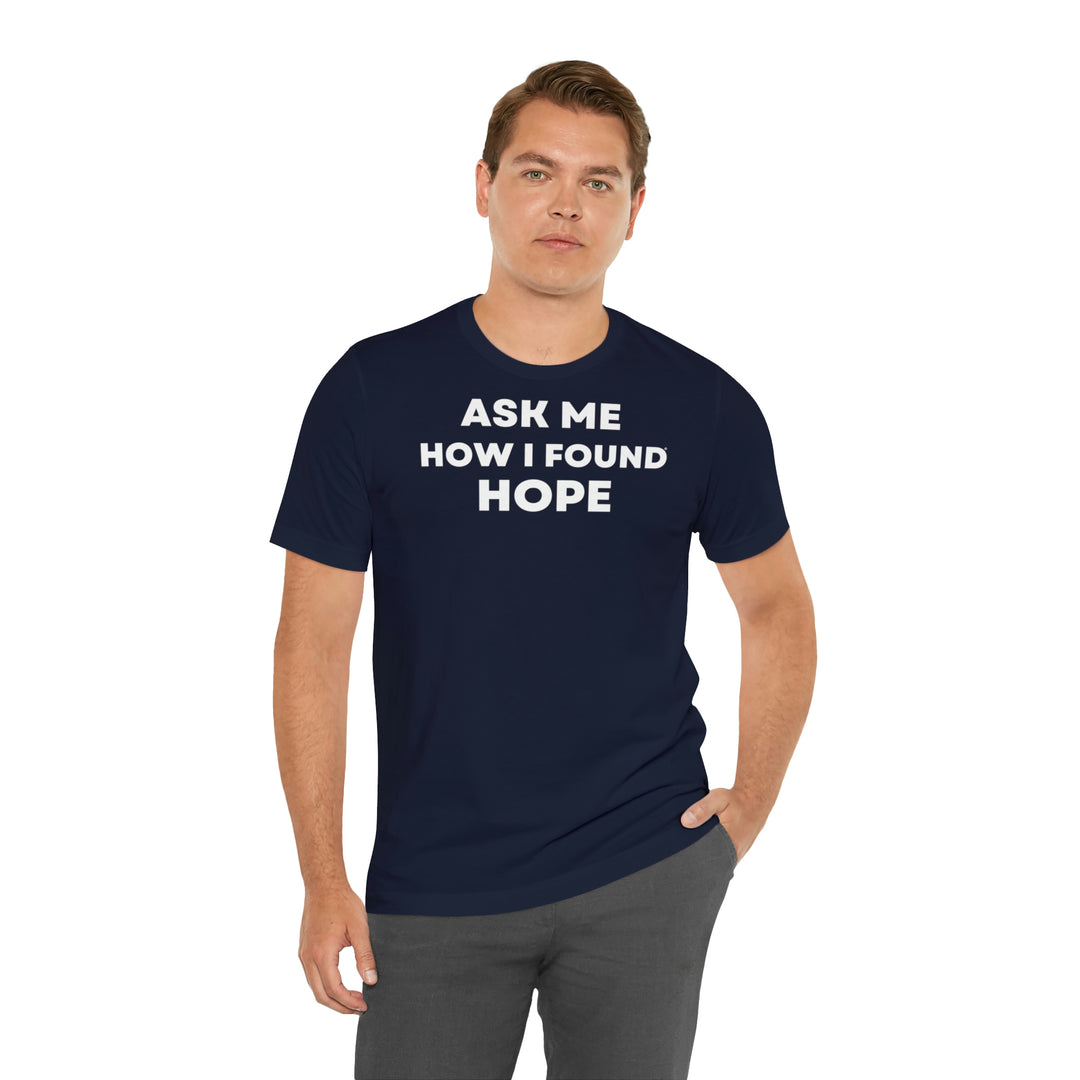 Hope, Unisex Jersey Short Sleeve Tee (ENG UK)