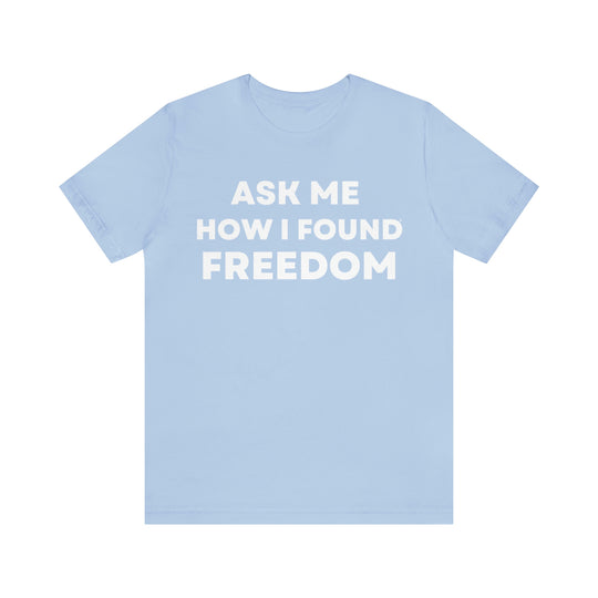 Freedom, Unisex Jersey Short Sleeve Tee (ENG US)