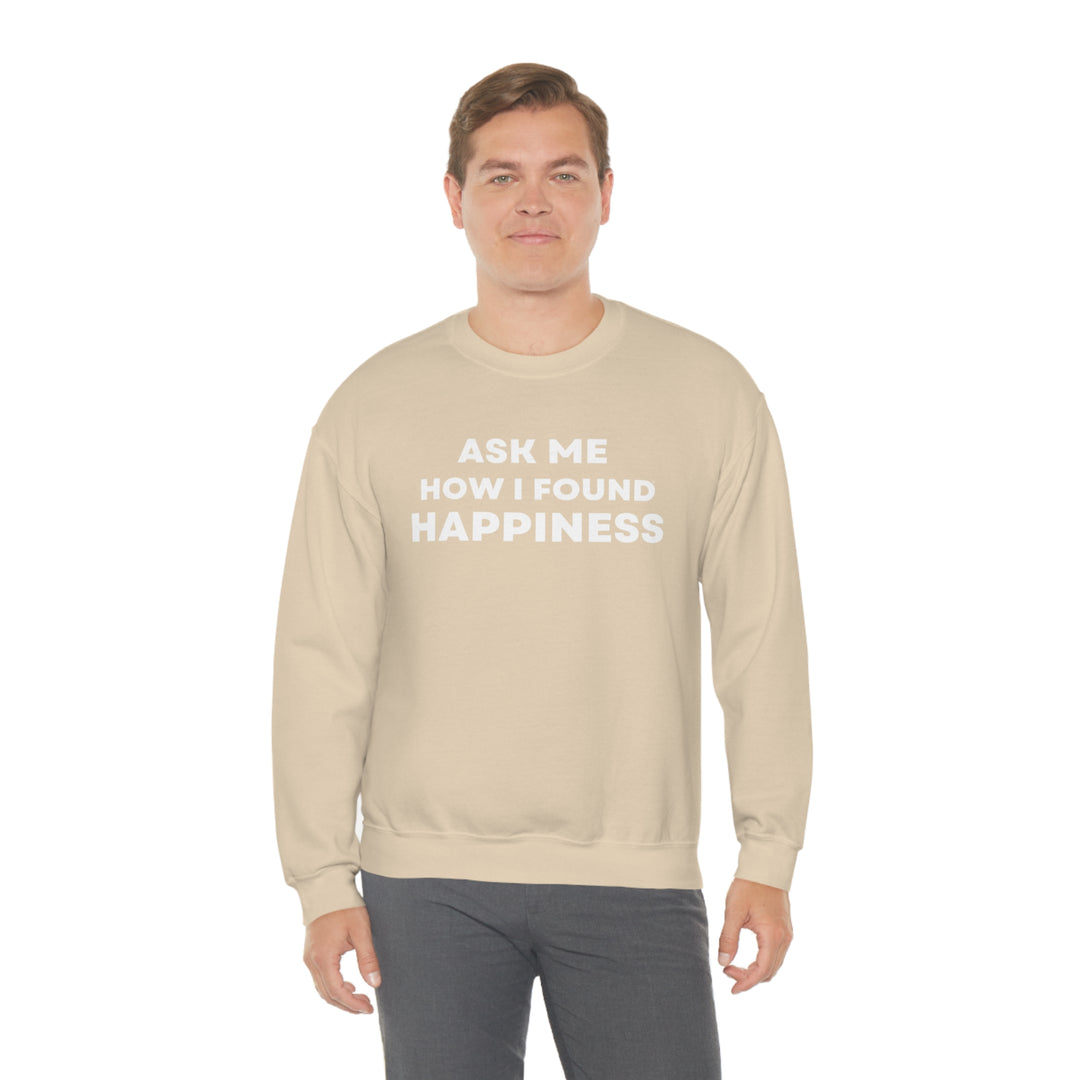 Happiness, Unisex Heavy Blend™ Crewneck Sweatshirt (ENG CDN)