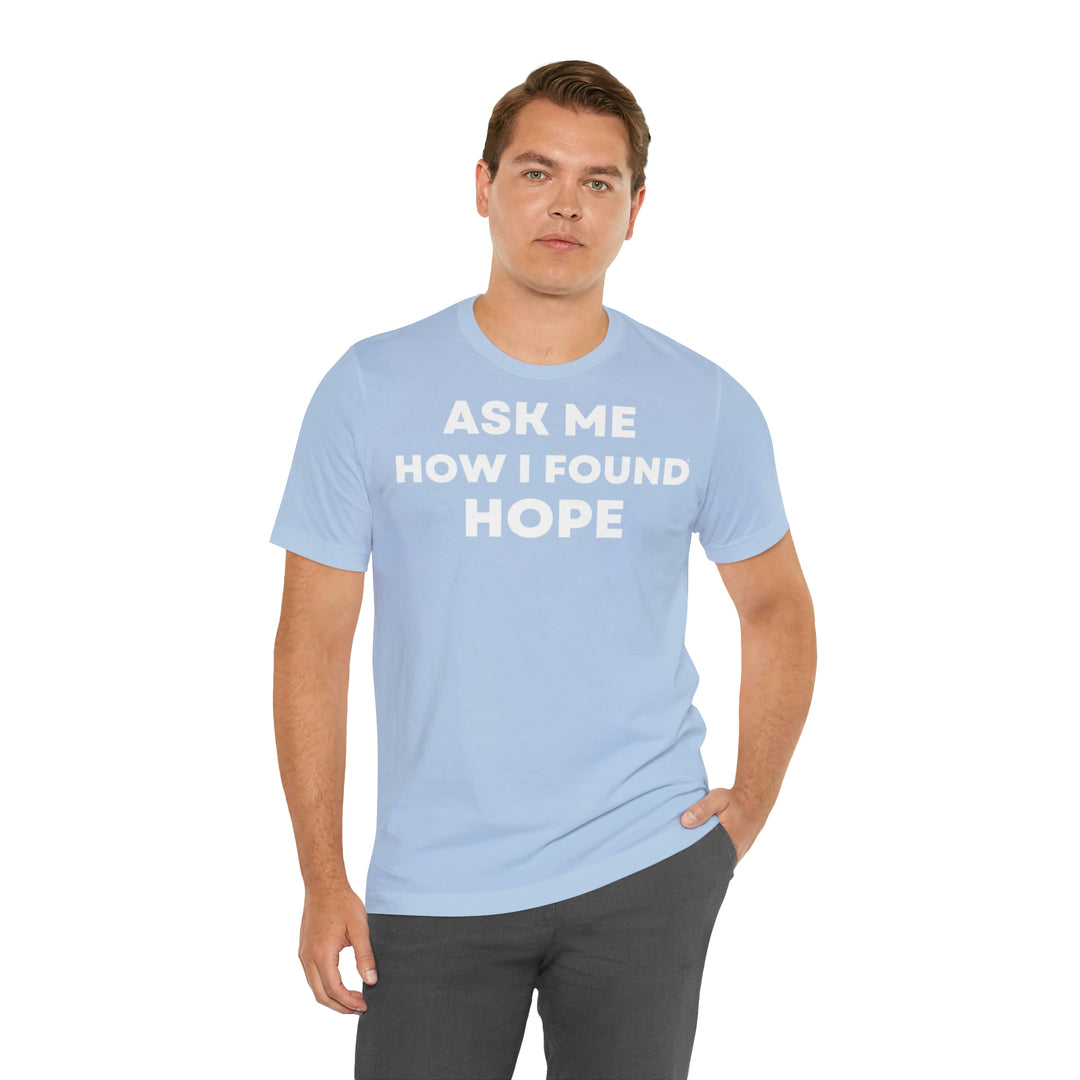 Hope, Unisex Jersey Short Sleeve Tee (ENG UK)