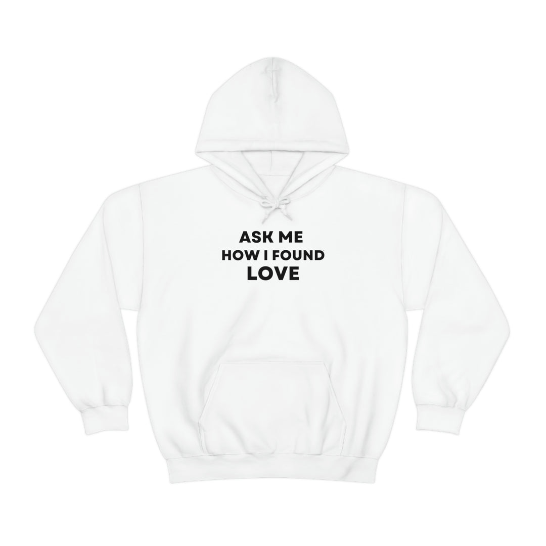 Love, Unisex Heavy Blend™ Hooded Sweatshirt (ENG CDN)