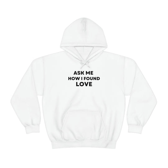 Love, Unisex Heavy Blend™ Hooded Sweatshirt (ENG CDN)