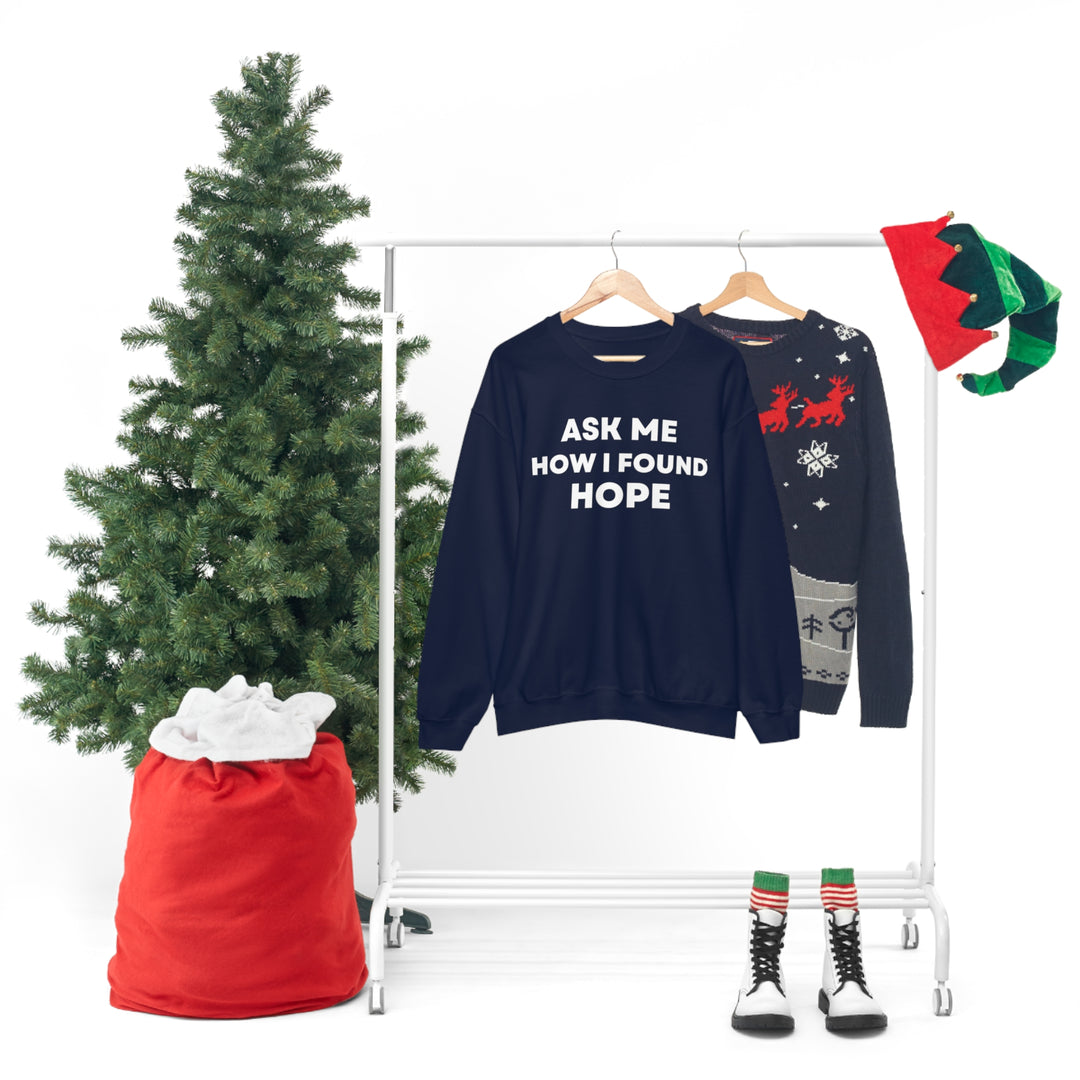 Hope, Unisex Heavy Blend™ Crewneck Sweatshirt (ENG UK)