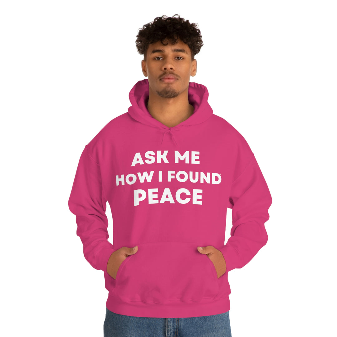 Peace, Unisex Heavy Blend™ Hooded Sweatshirt (ENG UK)