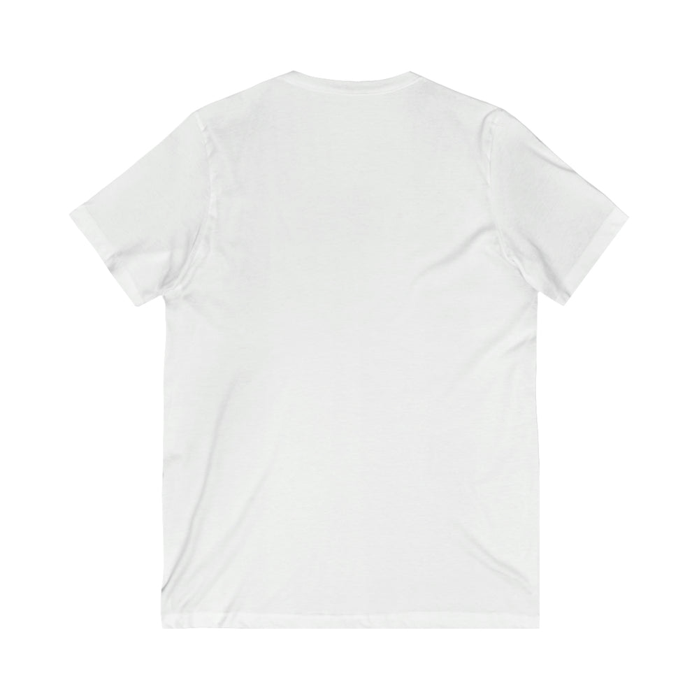 (DE) PURPOSE, Unisex Jersey Short Sleeve V-Neck Tee