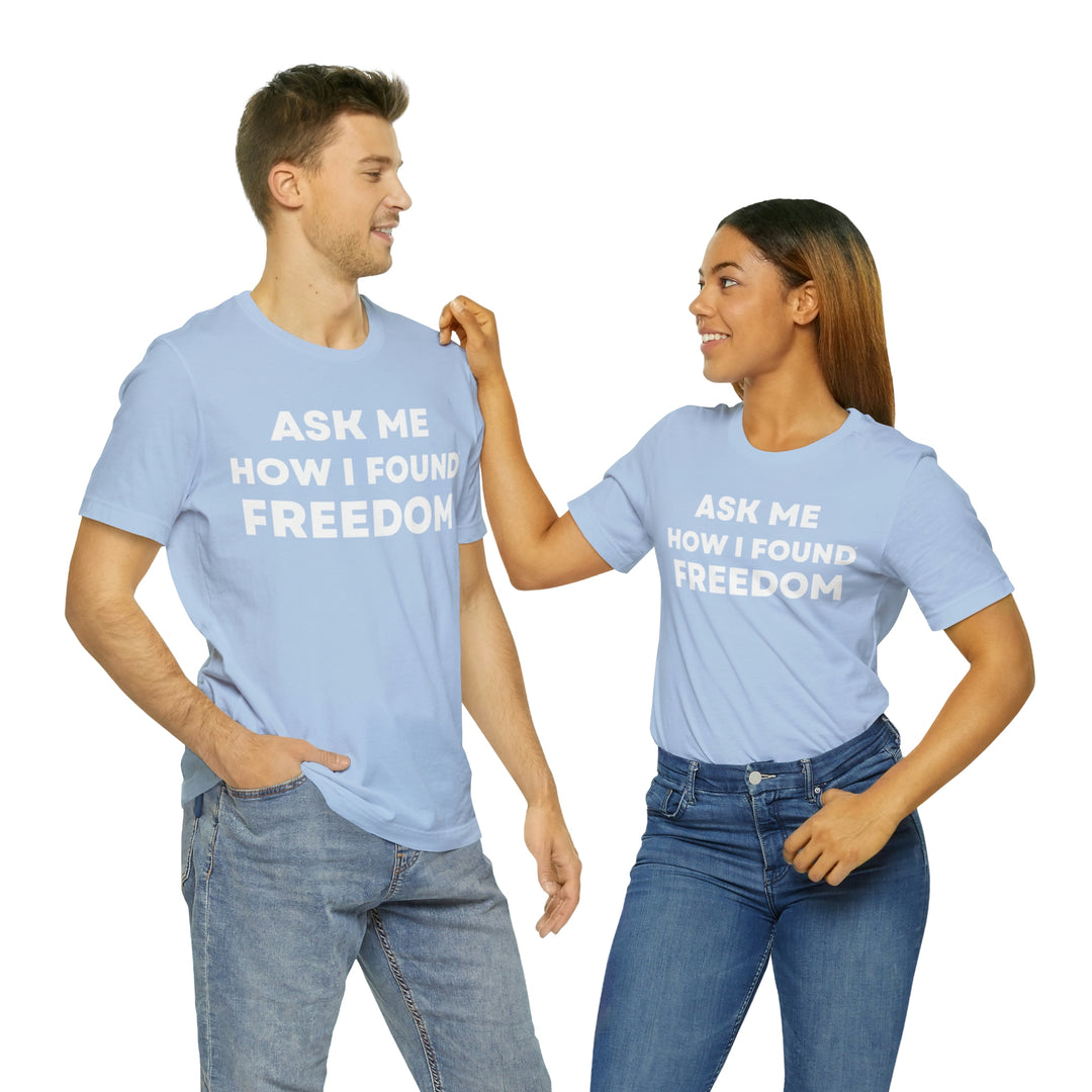 Freedom, Unisex Jersey Short Sleeve Tee (ENG US)